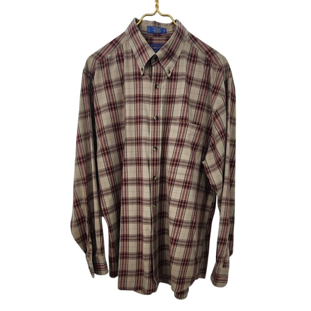 Pendleton Broadway Cloth Wrinkle Resistant 100% Cotton Large‎